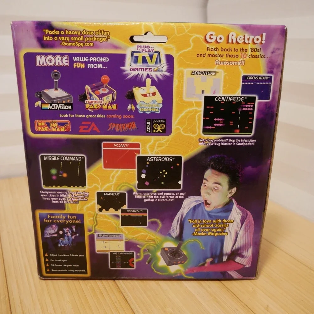 Atari 10-in-1 Plug & Play TV Games (Jakks Pacific‎ TV game systems, 2002) - 07